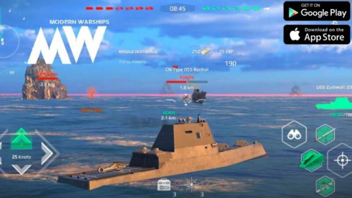 Cara Install Modern Warship APK Mod