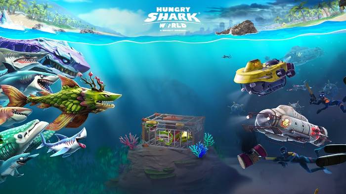 Download Hungry Shark Mod APK Unlimited All Character 2023