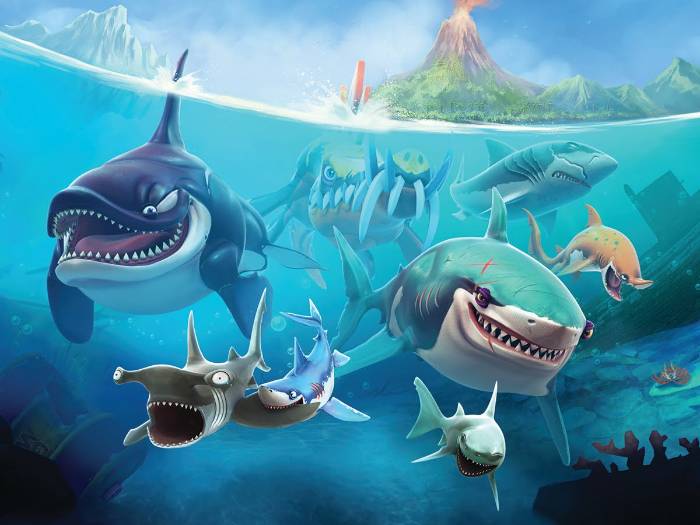Fitur dan Keunggulan Hungry Shark World Mod APK