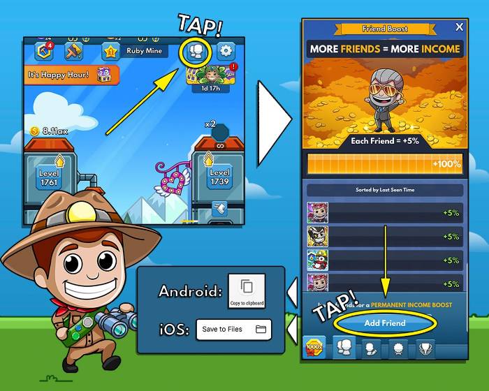 Link Download Idle Miner Tycoon Mod APK