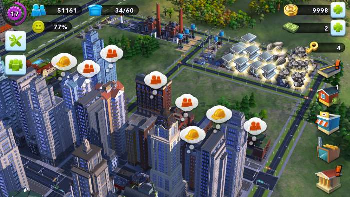 Perbandingan SimCity BuildIt Mod dengan Versi Orisinal