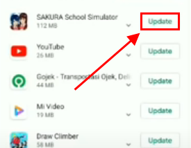 Cara Update Sakura School Simulator ke Versi Terbaru 