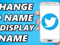 2 Cara Mengubah Display Name Twitter dari HP dan Laptop