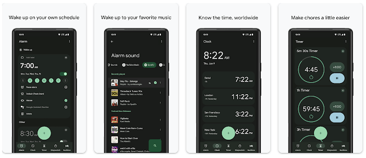 aplikasi alarm android Jam by Google