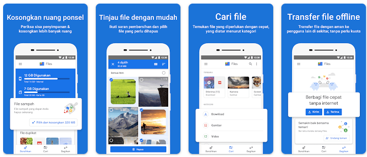 aplikasi file manager android Files by Google
