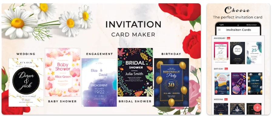 Invitation cards maker