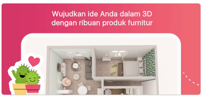 Room planner desain rumah 3D