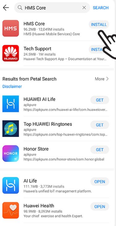 huawei app galery